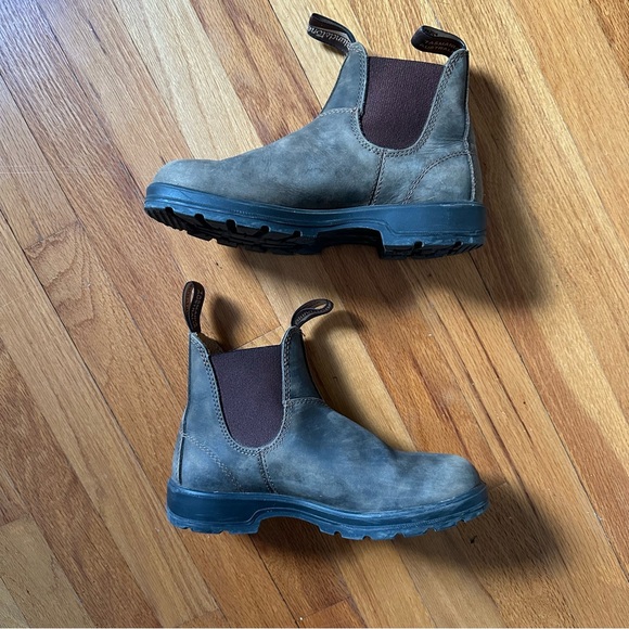 Brown Blundstone 585 Chelsea Boots Size 4 Aus - Picture 2 of 7